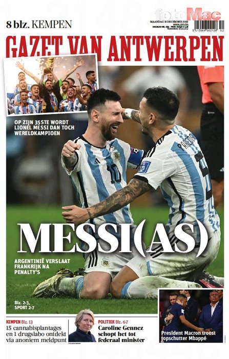 Dünya Arjantin ve Messi'yi konuşuyor! İşte atılan manşetler