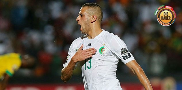 Cezayir Slimani'nin golüyle kazandı