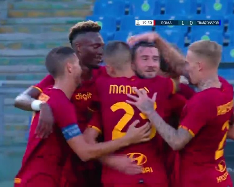 GOL | Roma 1-0 Trabzonspor videosunu izle | Fotomaç TV