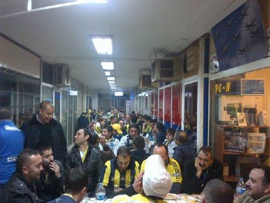 Dev derbi öncesi Fenerbahçeli taraftarlar