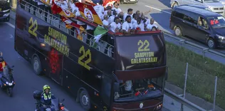 Galatasaray stada böyle geldi!
