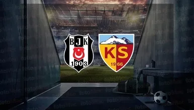BEŞİKTAŞ KAYSERİSPOR MAÇI ŞİFRESİZ CANLI İZLE 📺 | Beşiktaş - Kayserispor maçı hangi kanalda? BJK maçı saat kaçta?