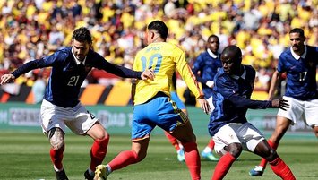 Fransa hazırlık maçında Kolombiya'yı yendi!