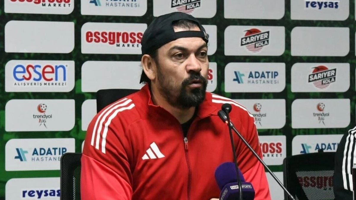 Sarıyerspor Teknik Direktörü Servet Çetin, Sakaryaspor maçının ardından konuştu