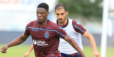 Trabzonspor’da yeni transfer Ekuban ilk antrenmanına çıktı