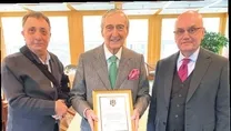 Rahmi Koç’a 60. yıl mazbatası