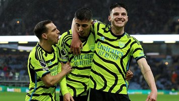 Arsenal Burnley'e gol yağdırdı!