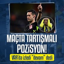 <p>Trendyol Süper Lig'in 35. haftasında Fenerbahçe, RAMS Başakşehir'e konuk oldu. Mücadelenin 56. dakikasında sarı lacivertli oyuncular penaltı bekledi.</p>

<p>Elle oynama sebebi ile VAR incelemesine gidilen pozisyonda "devam" kararı çıktı.</p>

<p>Hakem Burak Pakkan'ın kararını açıklamasının ardından Fenerbahçe'de Jose Mourinho, çok sinirlendi.</p>

<p><strong>İŞTE O POZİSYON</strong></p>

<p><img alt="" src="https://iftm.tmgrup.com.tr/2025/05/09/fenerbahce-vardan-penalti-bekledi-1746815323490.jpg" title="fenerbahce-vardan-penalti-bekledi-1746815323490.jpg"><img alt="" src="https://iftm.tmgrup.com.tr/2025/05/09/fenerbahce-vardan-penalti-bekledi-1746815332963.jpg" title="fenerbahce-vardan-penalti-bekledi-1746815332963.jpg"></p>

<p><strong>Görüntüler beIN Sports'tan alınmıştır.</strong></p>

<p> </p>

<p> </p>