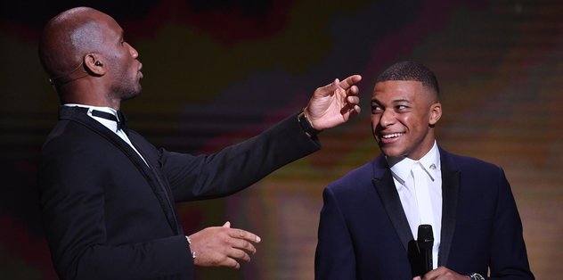 Drogba Mbappe'nin hayallerini gerçekleştirdi!