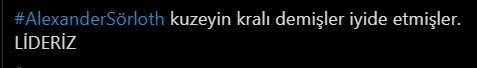 Sörloth sosyal medyayı salladı! ''Yok böyle bir adam''