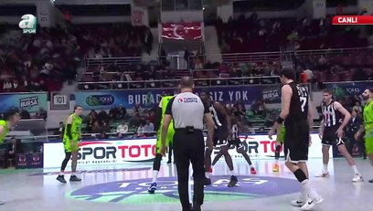 >TOFAŞ 30-23 Beşiktaş GAİN (1. Periyot Sonucu)