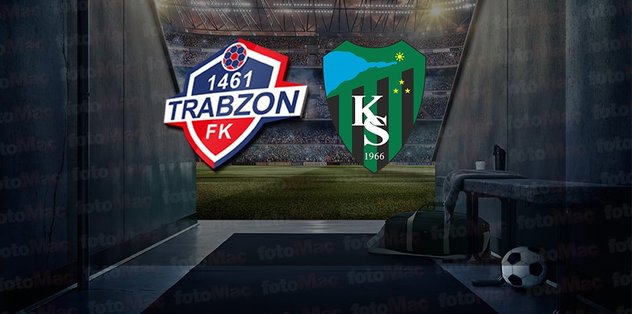 1461 Trabzon FK - Kocaelispor maçı CANLI İZLE - Son dakika TFF 2. Lig haberleri - Fotomaç