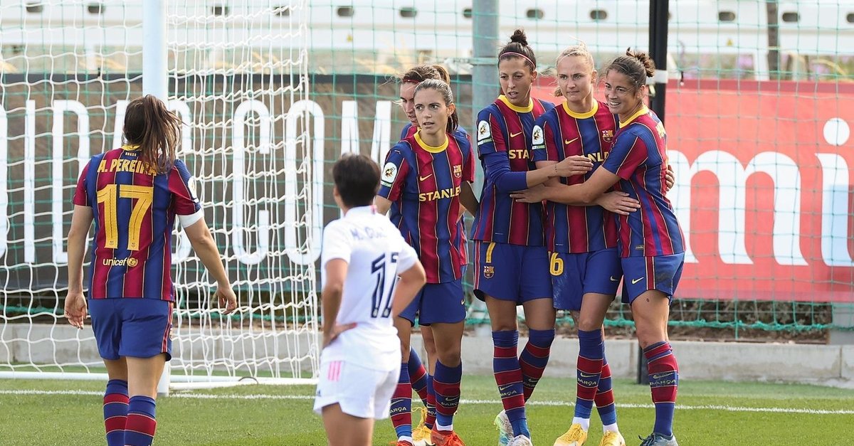 Kadinlar El Clasico Nun Galibi Barcelona Son Dakika Futbol Haberleri Fotomac
