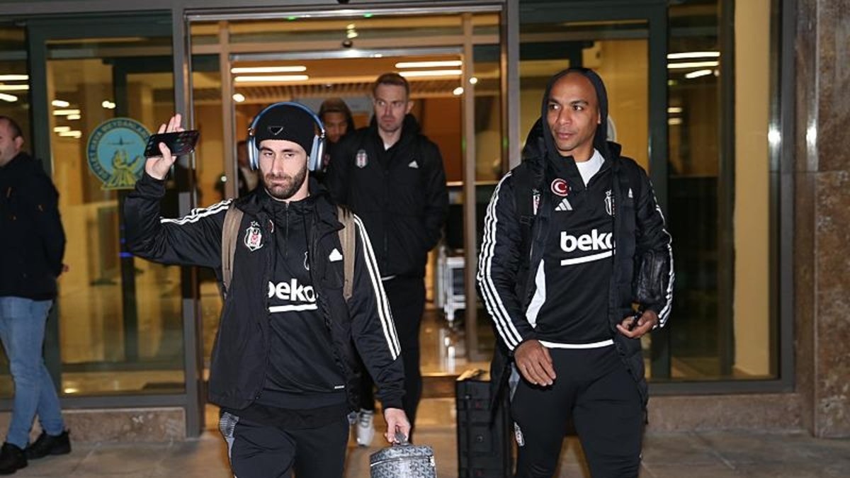 Beşiktaş kafilesi Rize'ye geldi