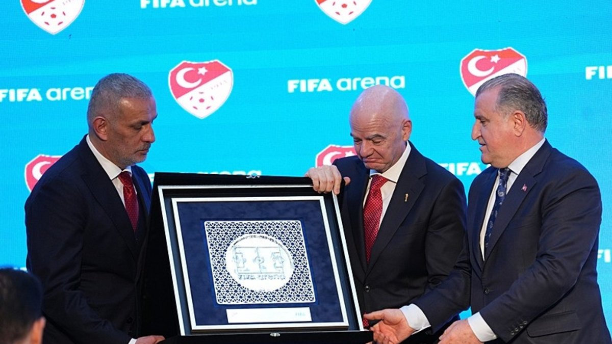 TFF Başkanı İbrahim Hacıosmanoğlu FIFA Arena projesinin açılışında konuştu!