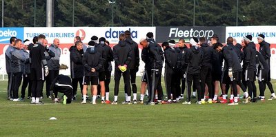Beşiktaş, Osmanlıspor'a hazırlanıyor