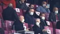 Nihat Özdemir de maçı izledi