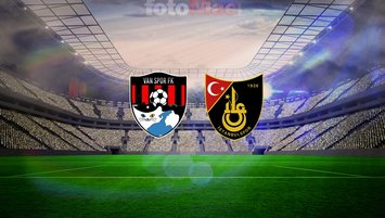 Vanspor FK-İstanbulspor maç bilgileri!