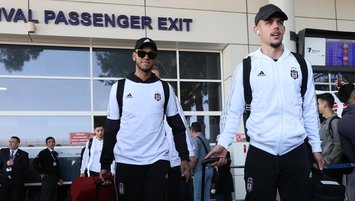 Beşiktaş Antalya'ya ulaştı