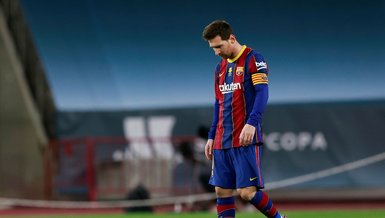 Lionel Messi Barcelona kariyerinde ilk kez kırmızı kart gördü