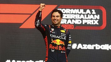 F1’de zafer Perez'ın