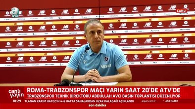 Son dakika spor haberi: Abdullah Avcı ve Marek Hamsik Roma Trabzonspor maçı öncesi açıklamalarda bulundu!