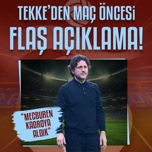Fatih Tekke: Mecbur kadroya aldık