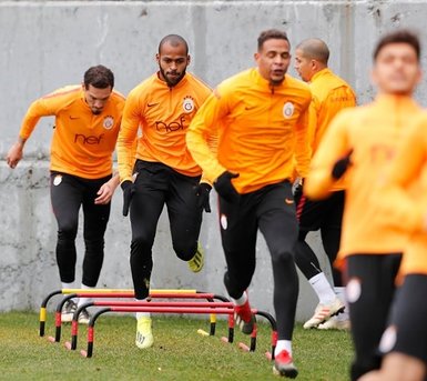 Galatasaray Göztepe maçının hazırlıklarını sürdürüyor