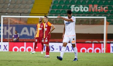 Alanyaspor - Galatasaray maçından kareler...