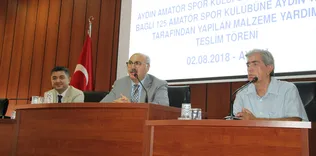 Aydın Valiliğinden amatör kulüplere destek