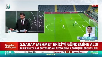 Galatasaray Mehmet Ekici ile görüşmelere başladı!