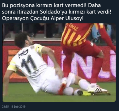 Fenerbahçe maçına hakem kararları damga vurdu sosyal medya çıldırdı!