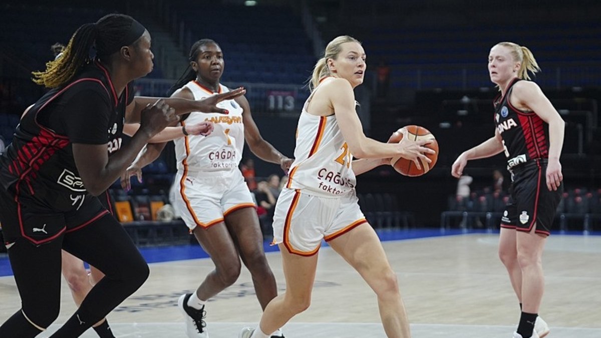 Galatasaray Çağdaş Faktoring evinde Spar Girona'yı mağlup etti! İşte maçın özeti