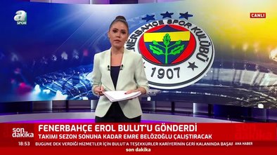 Son dakika spor haberi: Fenerbahçe'nin Erol Bulut ve Emre Belözoğlu kararının ardından flaş yorum!