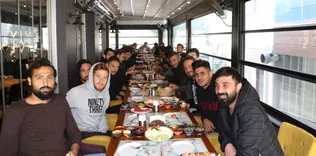Manisa BBSK’lı futbolculara moral