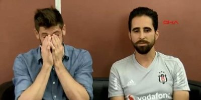Fulham'a transfer olan Fabri Beşiktaş'a gözyaşları içinde veda etti!