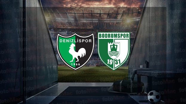 Denizlispor - Bodrumspor maçı ne zaman, saat kaçta ve hangi kanalda canlı yayınlanacak? | TFF 1. Lig