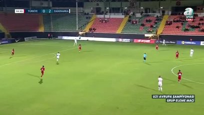 >Türkiye U21 1-2 Danimarka U21 | MAÇIN TAMAMI...