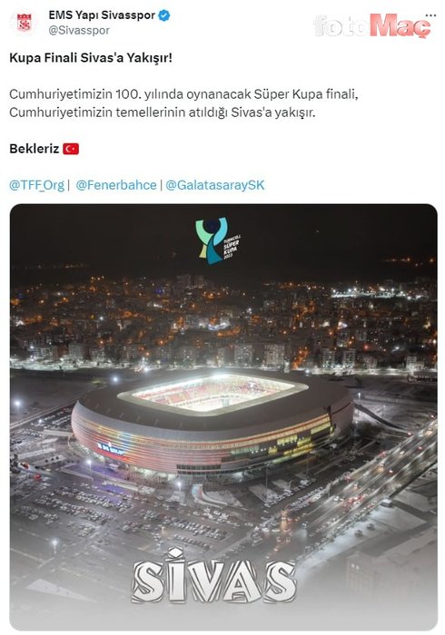 Beşiktaş'tan flaş davet! Süper Kupa finali...