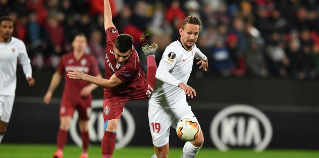 Cluj 1 1 Sevilla Mac Sonucu Son Dakika Uefa Avrupa Ligi Haberleri Fotomac