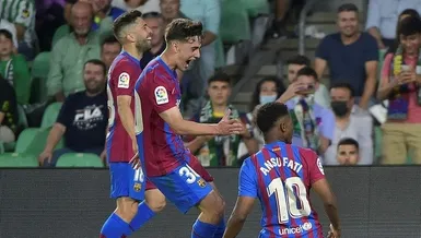 Real Betis 1-2 Barcelona (MAÇ SONUCU ÖZET)