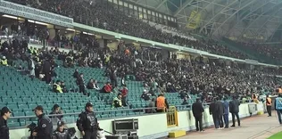 Konya’da tribün şoku