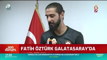 >Fatih Öztürk: Herkesin olmak istediği yerdeyim