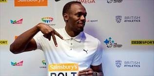 Usain Bolt'a çifte baskı