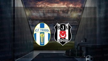 Beşiktaş'ın Tirana maçı 11'i belli oldu!