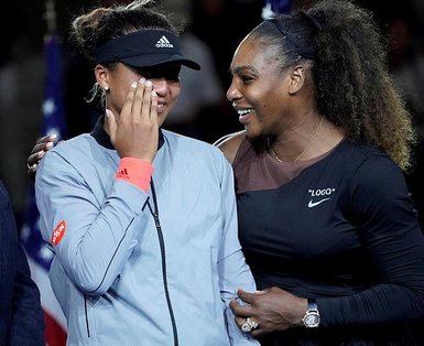 Serena Williams kortta terör estirdi!