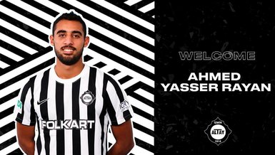 Son dakika transfer haberi: Süper Lig ekiplerinden Altay Ahmed Yasser Rayan ile sözleşme imzaladı!
