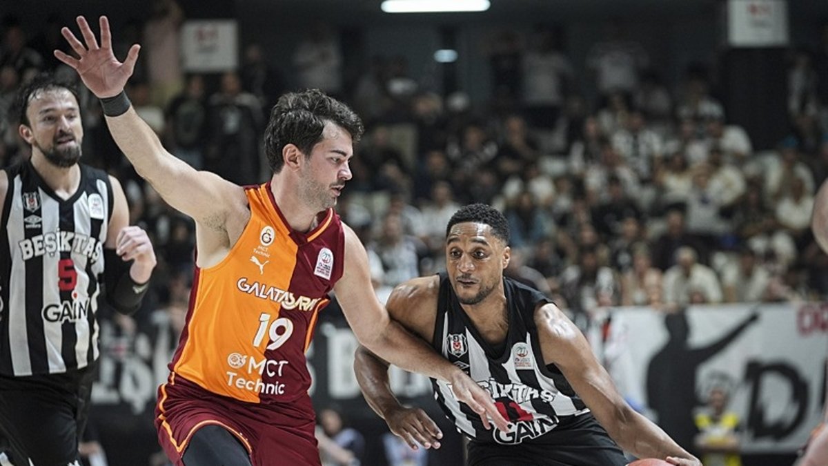 Beşiktaş Gain derbide Galatasaray MCT Technic'i farklı geçti! Seride 1-0 öne geçti
