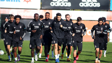 Beşiktaş'ta Fenerbahçe maçı hazırlıkları