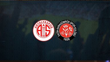 Antalyaspor - Fatih Karagümrük maçı ne zaman, saat kaçta ve hangi kanalda canlı yayınlanacak? | Süper Lig
